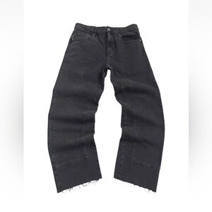 We the Free Jeans Womens Risk Taker High Rise Straight Raw Hem Free People 31